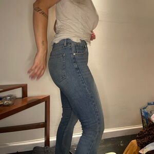 sacred sanctuary button up jeans